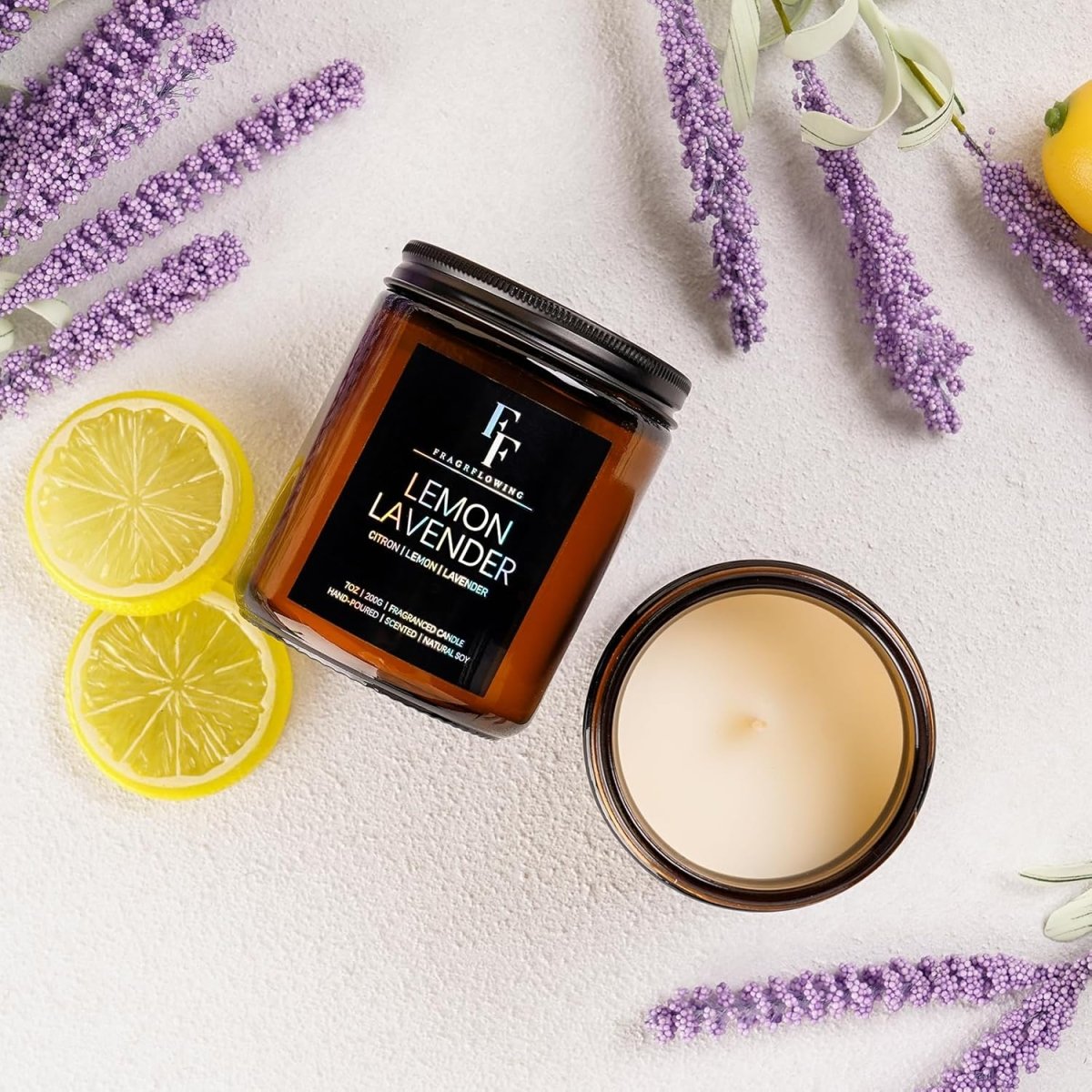 Vanilla Coconut Candle, Scented Candle for Home Soy Wax Candle, Aromatherapy Candle Gift for Women Men, 7oz - Homesidy.com