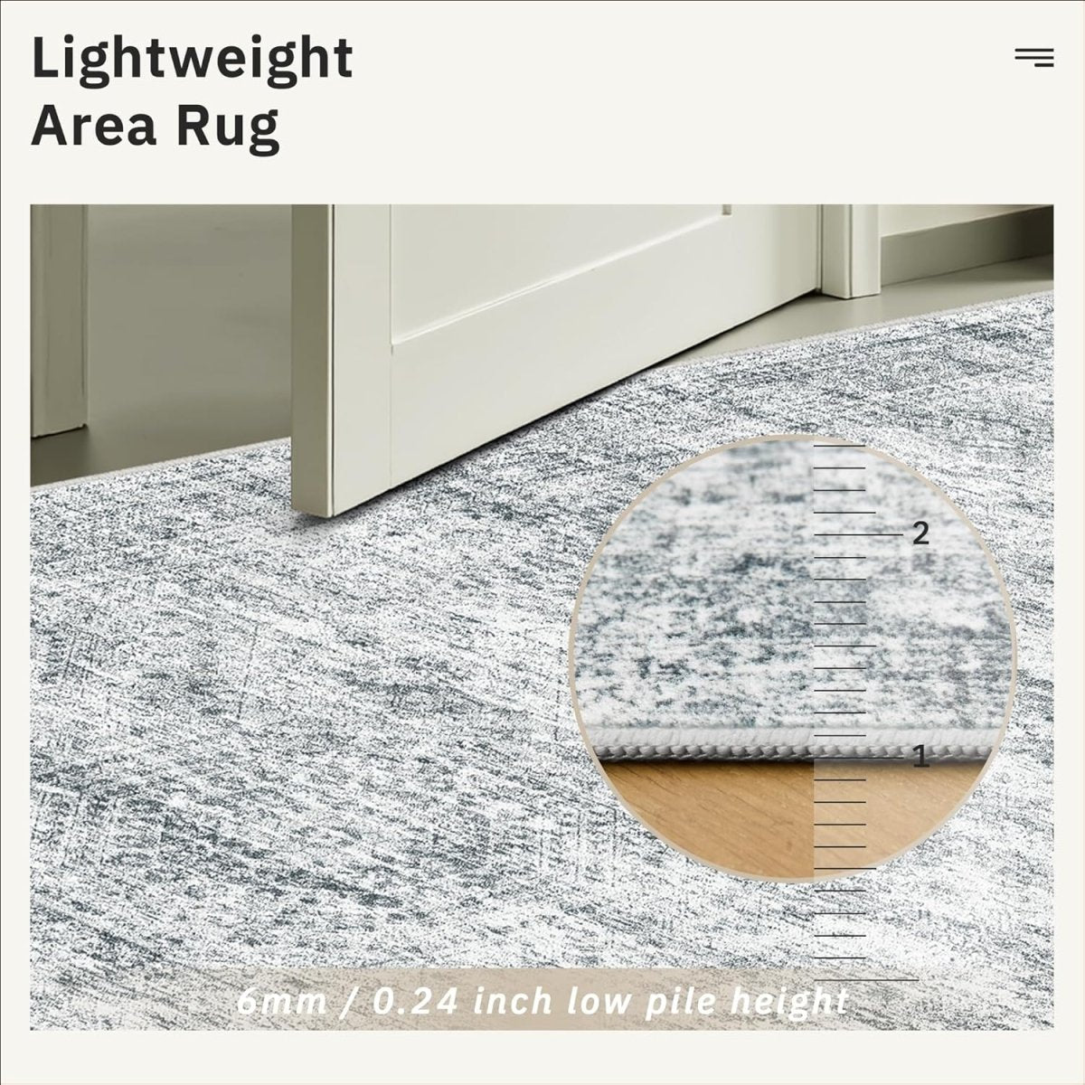 Soalmost Washable Area Rug 8x10, Large Soft Rugs for Living Room Vintage Beige Carpet 8x10 Area Rugs for Bedroom Dining Room Non - Slip Stain Resistant Under Table Rug - Homesidy.com