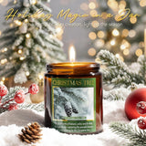 Christmas Candles Set, 4 Pack Xmas Scented Candles for Women, Winter Soy Candle for Home Scented Holiday Candle Gift Set, Christmas Gifts for Women Men Best Friends - Christmas Tree/Spice/Eve/Cookie - Homesidy.com