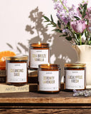 AOOVOO Scented Candles - 4PC Candle Set, 36 oz Soy Candles, Soy Candle for Home Scented, Lavender/Vanilla/Eucalyptus/Sage - Homesidy.com
