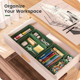 A - LuGei 【Military Grade Drawer Organizer, 【𝟱𝗦𝗶𝘇𝗲】 Makeup organizer, 【Holds 177 Items】 Bathroom Organizers and Storage, Organization and Storage, Desk Drawer Organizer for Bathroom Vanity - Homesidy.com