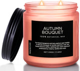 M&amp;SENSE Ode to Winter Soy Candles Strong Scented, 2 Wick Jar Candle 19.4oz 110 Hour Long Lasting, Lavender Sandalwood Organic Natural Aromatherapy Candle Gifts Bedroom Bathroom Home Decor - Homesidy.com