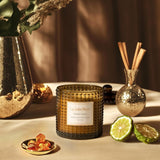 LA JOLIE MUSE Christmas Candle | Ruby Berry Bliss | Mandarin Cranberry &amp; Plum | 10 oz Festive Candle | 55 Hours Clean Burn | Gift for Women &amp; Family - Homesidy.com