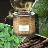 LA JOLIE MUSE Sahara Amber Candle – Bergamot, Clove &amp; Amber | 12 oz Large 2 - Wick Soy Wax Candle | 60 Hours Clean Burn | Gift - Ready for Hosts &amp; Gatherings | Elegant Home Décor - Homesidy.com