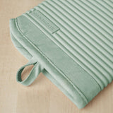 KITCHENAID Ribbed Soft Silicone Oven Mitt 2 - Pack Set, 7.5&34;x13&34;, Milkshake - Homesidy.com