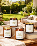 AOOVOO Scented Candles - 4PC Candle Set, 36 oz Soy Candles, Soy Candle for Home Scented, Lavender/Vanilla/Eucalyptus/Sage - Homesidy.com