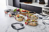 Rubbermaid Brilliance BPA - Free Airtight Food Storage Containers, 24 - Piece Set, Easy for Meal Prep, Lunch &amp; Leftovers - Homesidy.com