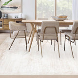 Area Rugs 6x9 Living Room: Washable Rug Modern Abstract Large Rug Soft Non Slip Neutral Rugs Stain Resistant Indoor Carpet for Bedroom Kitchen Dining Room Table Nursery Home Office Rugs(Beige,6x9) - Homesidy.com