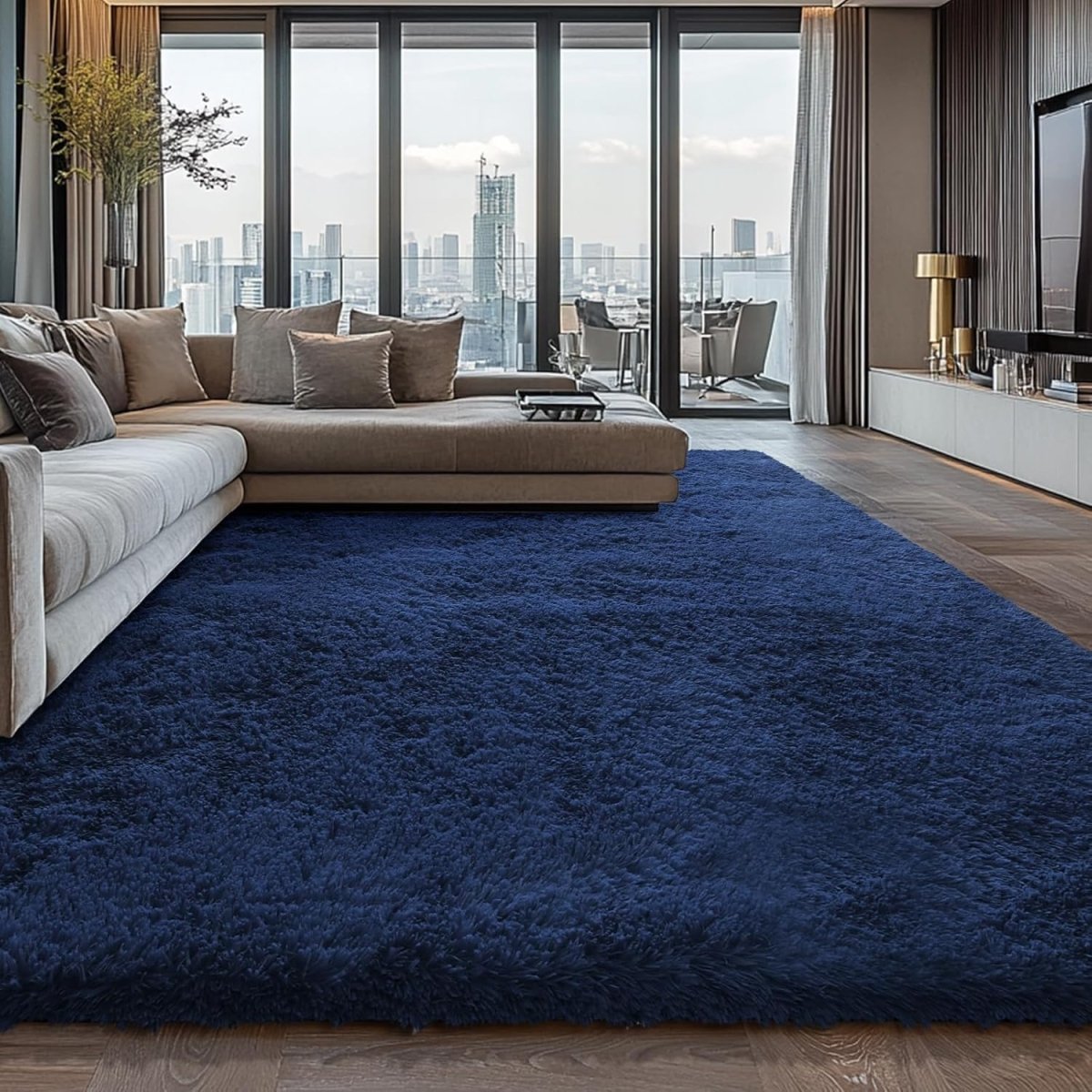 Shag Area Rugs for Bedroom Living Room,4X6 Ultra Soft Fluffy Area Rugs for Dorm, Indoor Carpet Nursery Rugs for Kids Girls Room Home Decor,Pink - Homesidy.com
