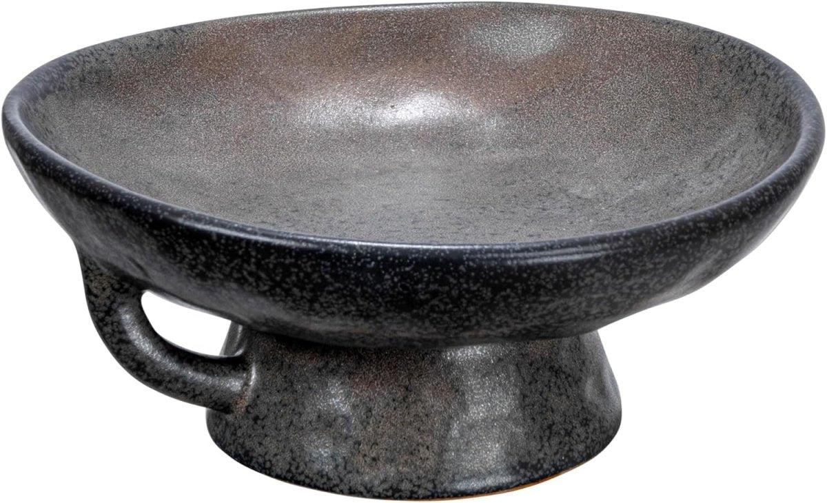 Creative Co - Op Stoneware Bowl w Reactive Glaze, White - Homesidy.com