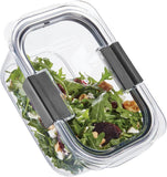 Rubbermaid Brilliance BPA - Free Airtight Food Storage Containers, 24 - Piece Set, Easy for Meal Prep, Lunch &amp; Leftovers - Homesidy.com