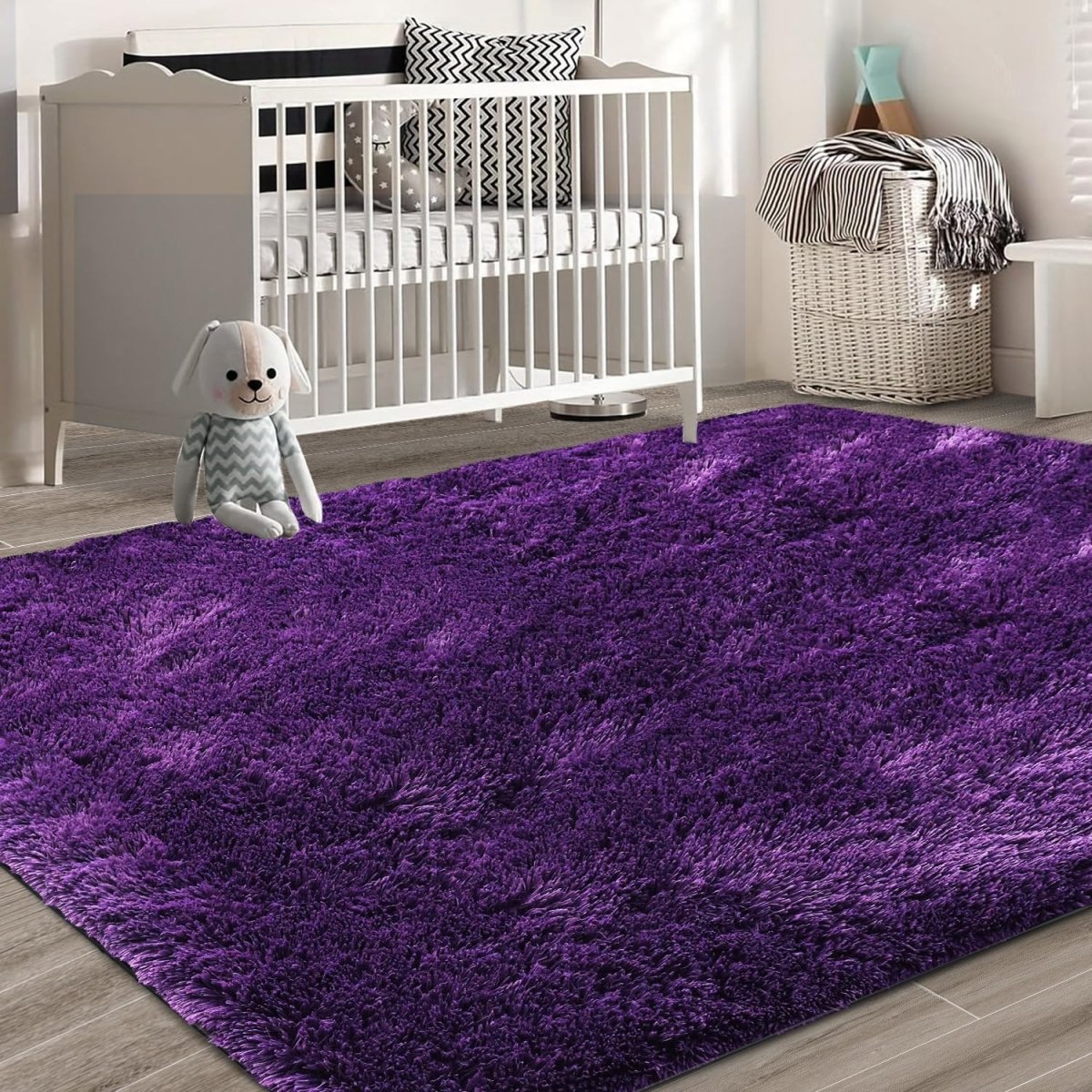 Shag Area Rugs for Bedroom Living Room,4X6 Ultra Soft Fluffy Area Rugs for Dorm, Indoor Carpet Nursery Rugs for Kids Girls Room Home Decor,Pink - Homesidy.com