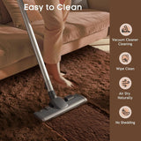 Ophanie Area Rugs for Living Room Bedroom, Upgrade Non - Slip Fluffy Soft Grey Shag Carpet, Indoor Floor Gray 4x6 Fuzzy Shaggy Living Room Plush Rug for Kids Home Dorm Decor Aesthetic - Homesidy.com