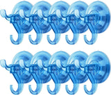 Antimbee 3 Pack Suction Cup Hooks, Clear Suction Cup Hanger, Removable Small Suction Cups for Shower, Bathroom, Glass, Door, Windows, Kitchen - Max Hanging up to 11 lbs on Smooth Surface - Homesidy.com