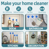 Antimbee 3 Pack Suction Cup Hooks, Clear Suction Cup Hanger, Removable Small Suction Cups for Shower, Bathroom, Glass, Door, Windows, Kitchen - Max Hanging up to 11 lbs on Smooth Surface - Homesidy.com