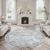 Soalmost Washable Area Rug 8x10, Large Soft Rugs for Living Room Vintage Beige Carpet 8x10 Area Rugs for Bedroom Dining Room Non - Slip Stain Resistant Under Table Rug - Homesidy.com