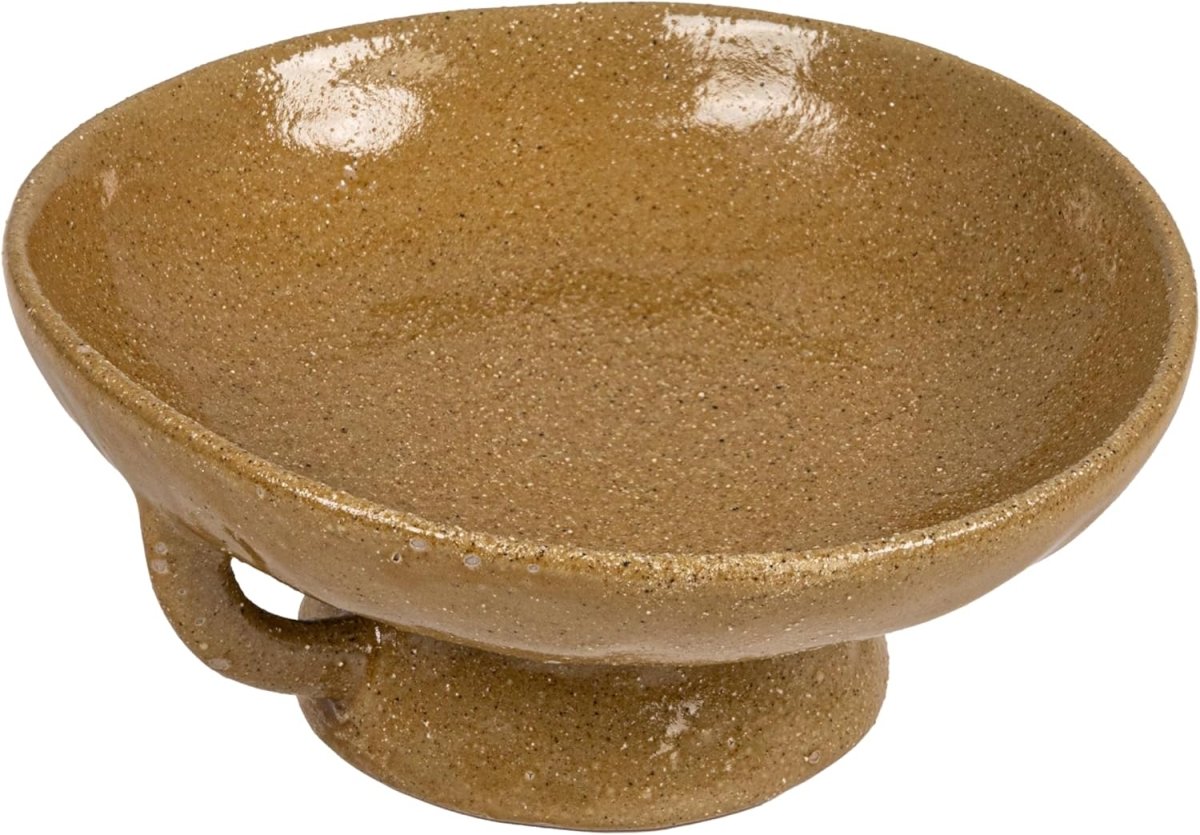 Creative Co - Op Stoneware Bowl w Reactive Glaze, White - Homesidy.com