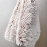 Ashler Faux Fur Rug, Fluffy White Small Sheepskin Rug, Ultra Soft 2x3 Ft Mat, Machine Washable Shag Mats, Nursery Throw for Bed, Living, Kids Room - Homesidy.com