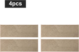 COSY HOMEER Edging Stair Treads Non - Slip Carpet Mat 28inX9in Indoor Stair Runners for Wooden Steps, Edging Stair Rugs for Kids and Dogs, 100% Polyester TPE Backing (15pc, Beige) - Homesidy.com