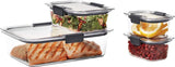 Rubbermaid Brilliance BPA - Free Airtight Food Storage Containers, 24 - Piece Set, Easy for Meal Prep, Lunch &amp; Leftovers - Homesidy.com