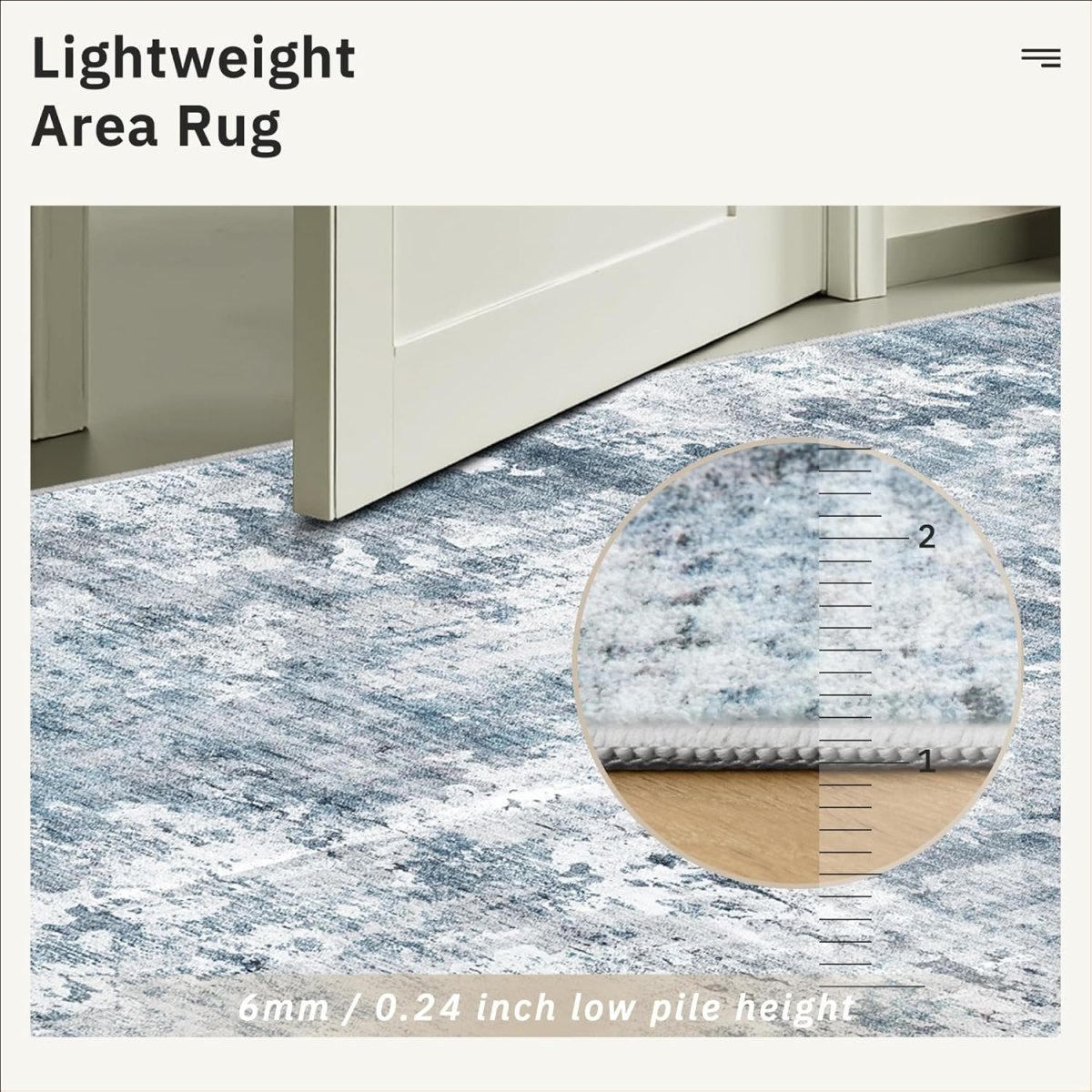 Soalmost Washable Area Rug 8x10, Large Soft Rugs for Living Room Vintage Beige Carpet 8x10 Area Rugs for Bedroom Dining Room Non - Slip Stain Resistant Under Table Rug - Homesidy.com