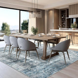 Soalmost Washable Area Rug 8x10, Large Soft Rugs for Living Room Vintage Beige Carpet 8x10 Area Rugs for Bedroom Dining Room Non - Slip Stain Resistant Under Table Rug - Homesidy.com