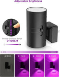 L LOHAS LED Night Light Plug in, Modern Night Lights Plug into Wall, Dusk to Dawn Sensor, Soft White 3000K, 0 - 100LM Adjustable Brightness, Dimmable Night Lights for Hallway Bedroom Stairway, 2 Pack - Homesidy.com