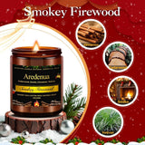 Christmas Candles - Christmas Spice Candle | 7 oz Soy Candles with Warm Cinnamon, Clove &amp; Nutmeg Aroma | Holiday Scented Candle, Cozy Winter Candle Gift for Men &amp; Women - Homesidy.com