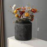 Rustic Vases for Home Decor. Ceramic Vase for Dining Table Decor. Terracotta Decorative Vase 6.1IN. ZSHLXM - Homesidy.com