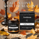 Christmas Candles - Christmas Spice Candle | 7 oz Soy Candles with Warm Cinnamon, Clove &amp; Nutmeg Aroma | Holiday Scented Candle, Cozy Winter Candle Gift for Men &amp; Women - Homesidy.com