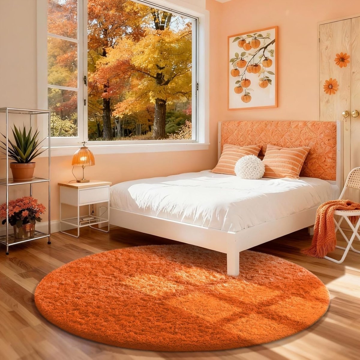 Ophanie Area Rugs for Living Room Bedroom, Upgrade Non - Slip Fluffy Soft Grey Shag Carpet, Indoor Floor Gray 4x6 Fuzzy Shaggy Living Room Plush Rug for Kids Home Dorm Decor Aesthetic - Homesidy.com