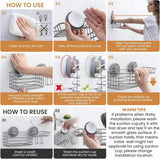 LEVERLOC Shower Caddy Suction Cup, 2 Pack Shower Shelves for Inside Shower with Hooks &amp; Soap Holder, NO - Drilling Bathroom Shower Organizer, Rustproof Meatl Shower Holder Storage, Black - Homesidy.com