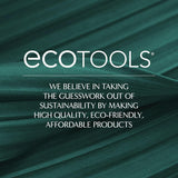 EcoTools Makeup Brush Set for Eyeshadow, Foundation, Blush, and Concealer with Bonus Storage Case, Start the Day Beautifully, Travel Friendly, 6 Piece Set - Homesidy.com