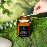 Vanilla Coconut Candle, Scented Candle for Home Soy Wax Candle, Aromatherapy Candle Gift for Women Men, 7oz - Homesidy.com