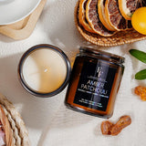 Eucalyptus &amp; Sage Scented Candles,Candles for Home Scented Aromatherapy Candles,Soy Wax Candle Gift for Women Men Amber Jar Candle, 7oz - Homesidy.com