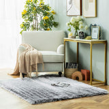 Ashler Faux Fur Rug, Fluffy White Small Sheepskin Rug, Ultra Soft 2x3 Ft Mat, Machine Washable Shag Mats, Nursery Throw for Bed, Living, Kids Room - Homesidy.com