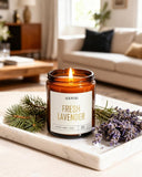 AOOVOO Scented Candles - 4PC Candle Set, 36 oz Soy Candles, Soy Candle for Home Scented, Lavender/Vanilla/Eucalyptus/Sage - Homesidy.com