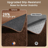 Ophanie Area Rugs for Living Room Bedroom, Upgrade Non - Slip Fluffy Soft Grey Shag Carpet, Indoor Floor Gray 4x6 Fuzzy Shaggy Living Room Plush Rug for Kids Home Dorm Decor Aesthetic - Homesidy.com
