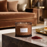 LA JOLIE MUSE Sahara Amber Candle – Bergamot, Clove &amp; Amber | 12 oz Large 2 - Wick Soy Wax Candle | 60 Hours Clean Burn | Gift - Ready for Hosts &amp; Gatherings | Elegant Home Décor - Homesidy.com