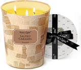 HomeLights Scented Candles for Women &amp; Men, 18oz Candle Jars Aromatherapy 4 - Wick Candle, Ideal for Rustic Modern Home Decor and Gifts, Blueberry Cheesecake - Homesidy.com