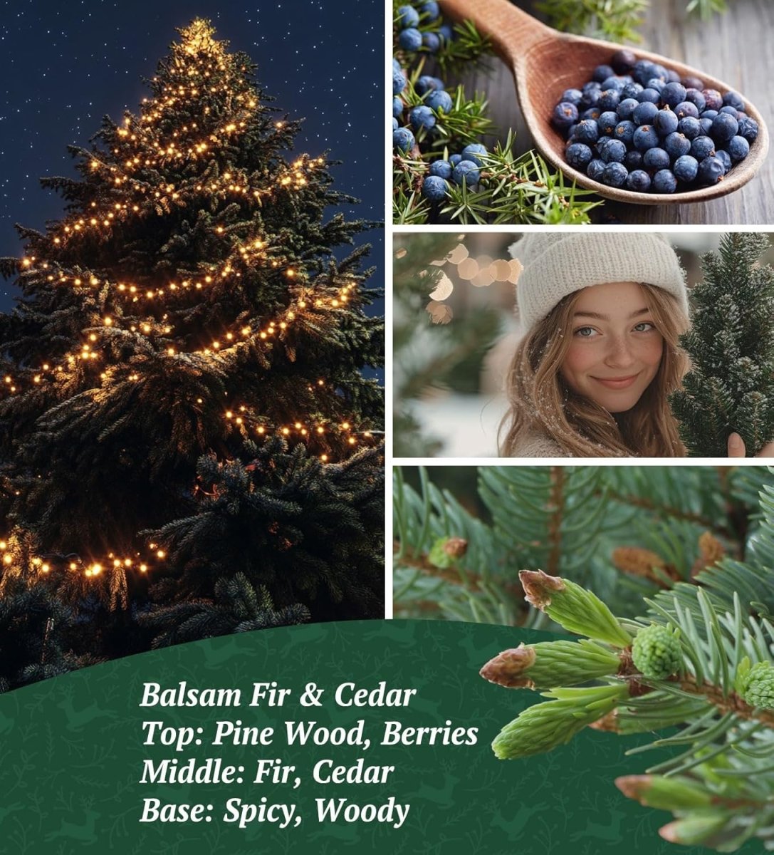 Merry Christmas Candles with Warmer LED, Christmas Decor Gifts Winter Candle with Pine Wood Spice Scents, Cypress Candle Over 40 Hours Burn Time, Home Decorations Indoor, 100% Soy Wax,White - Homesidy.com