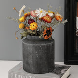 Rustic Vases for Home Decor. Ceramic Vase for Dining Table Decor. Terracotta Decorative Vase 6.1IN. ZSHLXM - Homesidy.com