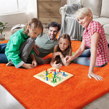 Shag Area Rugs for Bedroom Living Room,4X6 Ultra Soft Fluffy Area Rugs for Dorm, Indoor Carpet Nursery Rugs for Kids Girls Room Home Decor,Pink - Homesidy.com