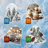 Winter Candle Gift Set, 4 Pack 7 oz Soy Scented Candles for Home, Christmas, Holiday &amp; Birthday Gifts for Women &amp; Men, Includes Hello Winter, Pine &amp; Cedarwood, Hot Cocoa, and Vanilla Cupcake - Homesidy.com