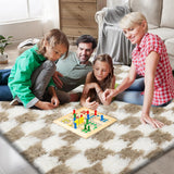 Shag Area Rugs for Bedroom Living Room,4X6 Ultra Soft Fluffy Area Rugs for Dorm, Indoor Carpet Nursery Rugs for Kids Girls Room Home Decor,Pink - Homesidy.com