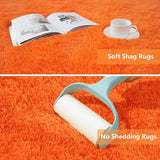 Shag Area Rugs for Bedroom Living Room,4X6 Ultra Soft Fluffy Area Rugs for Dorm, Indoor Carpet Nursery Rugs for Kids Girls Room Home Decor,Pink - Homesidy.com