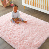 Ophanie Area Rugs for Living Room Bedroom, Upgrade Non - Slip Fluffy Soft Grey Shag Carpet, Indoor Floor Gray 4x6 Fuzzy Shaggy Living Room Plush Rug for Kids Home Dorm Decor Aesthetic - Homesidy.com