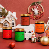 Winter Candle Gift Set, 4 Pack 7 oz Soy Scented Candles for Home, Christmas, Holiday &amp; Birthday Gifts for Women &amp; Men, Includes Hello Winter, Pine &amp; Cedarwood, Hot Cocoa, and Vanilla Cupcake - Homesidy.com