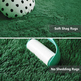 Shag Area Rugs for Bedroom Living Room,4X6 Ultra Soft Fluffy Area Rugs for Dorm, Indoor Carpet Nursery Rugs for Kids Girls Room Home Decor,Pink - Homesidy.com