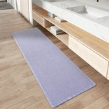 AMOAMI Upgraded Waffle Bath Mat, Super Absorbent Non Slip Bath Mats for Bathroom Floor, Machine Washable Bathroom Rugs with Tassels, Rubber Backed Bathroom Mats, Ultra Soft, 18&34; x 30&34;, Brown - Homesidy.com